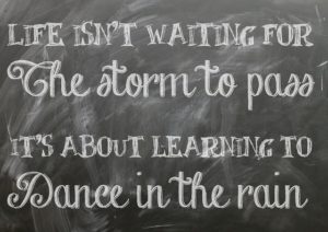 Learn to dance in the rain